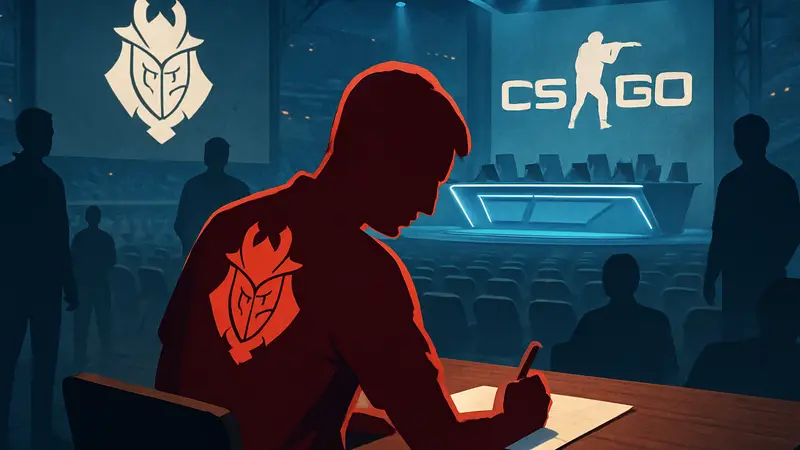 HeavyGod, игрок G2 Esports по CS2, подписывает новый контракт с организацией в преддверии турнира.