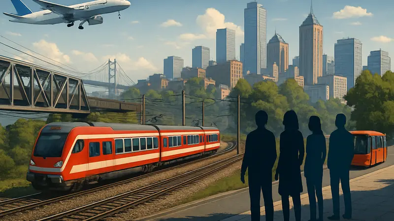 Трейлер Transport Fever 3, демонстрирующий города и транспортные сети.