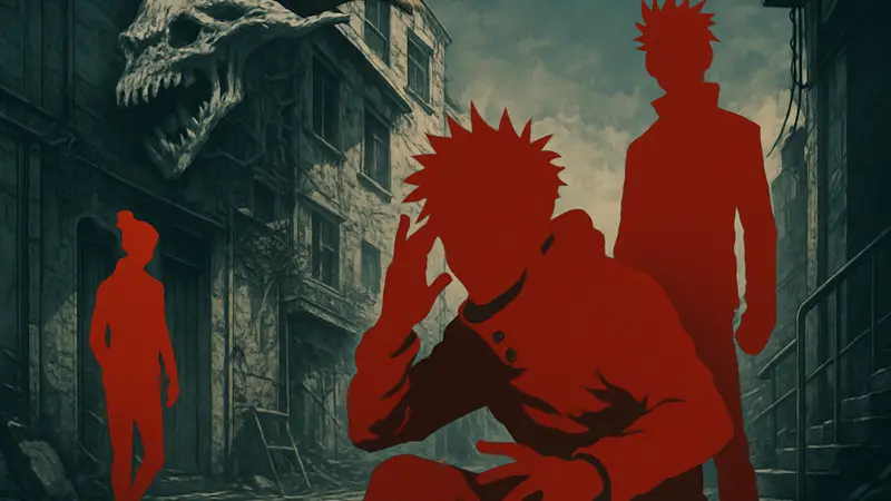 Обложка первого тома манги Jujutsu Kaisen Modulo на английском языке с персонажами.