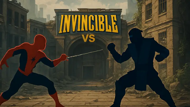 Человек-паук и Саб-Зиро в файтинге Invincible VS, гостевые персонажи