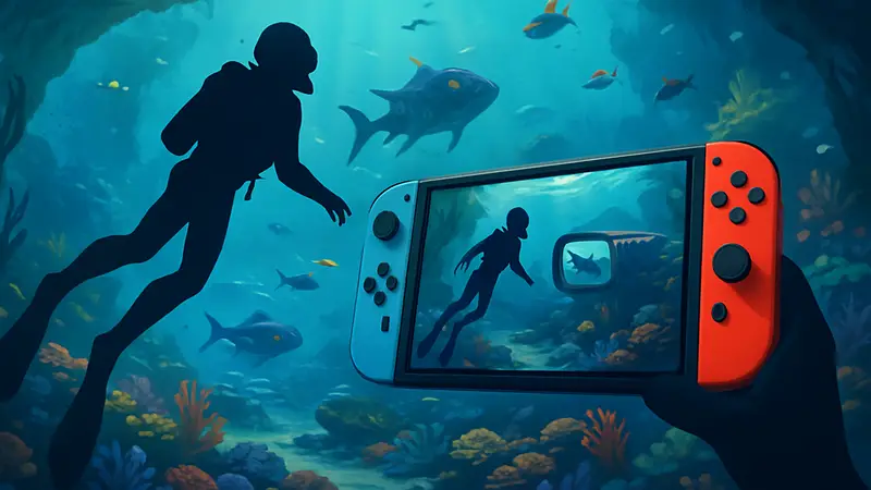 Красочный подводный мир Subnautica с улучшенной графикой на Nintendo Switch 2.