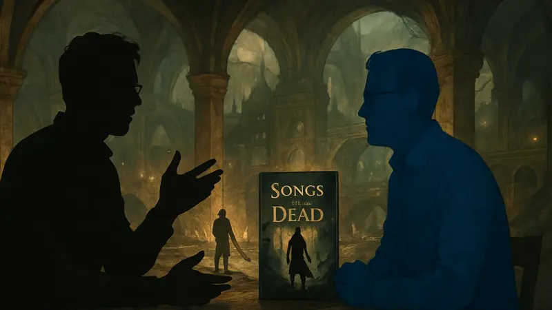 Питер Оруллиан и Брендон Сандерсон обсуждают фэнтези-серию Songs of the Dead