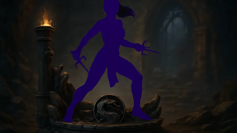Коллекционная статуя Милины из Mortal Kombat, фигурка Милины от Iron Studios, детализация статуэтки.