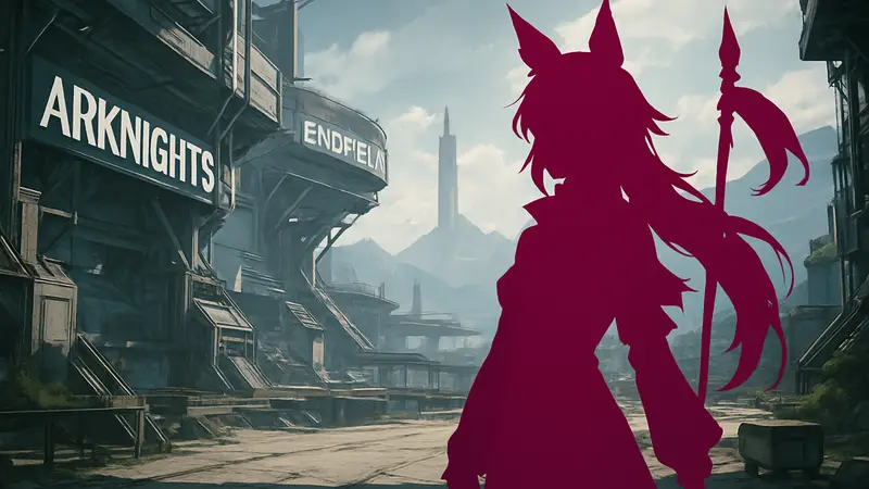 Аркнайтс Эндфилд 1.2 — изображение персонажа Чжуан Фанъи с анонсом баннера