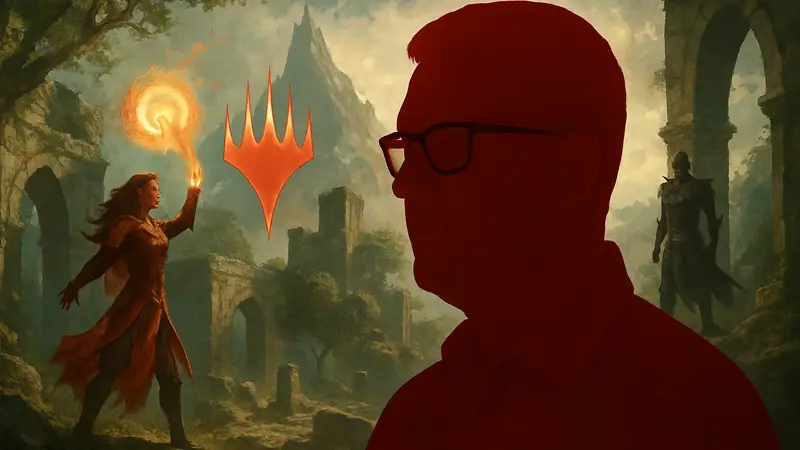 Портрет Кая Будде, легенды Magic: The Gathering и бывшего чемпиона мира по TCG.