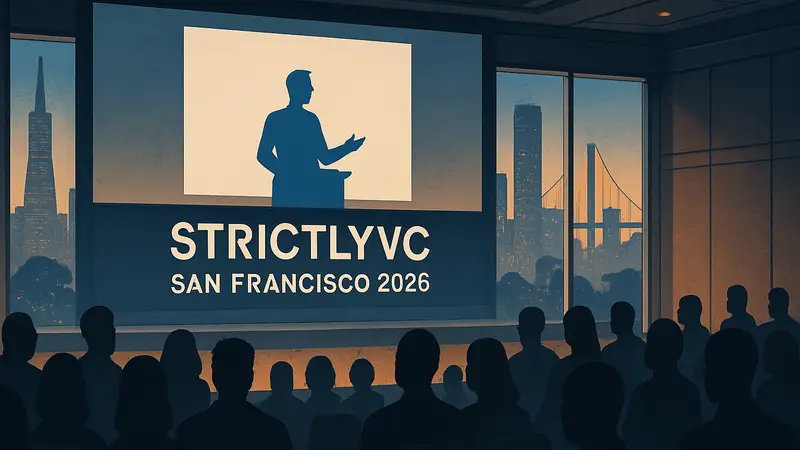 StrictlyVC San Francisco 2026, конференция венчурных инвесторов, стартапы.