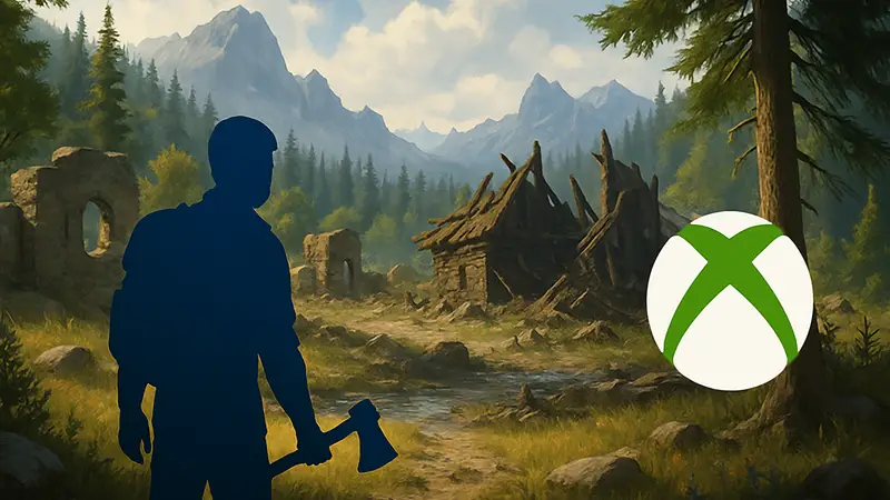 Изображение игры на выживание, недавно добавленной в Xbox Game Pass с высокими оценками в Steam.