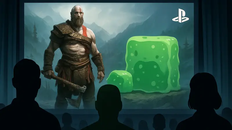Анонс God of War Laufey на State of Play с необычным персонажем "блоком слизи"