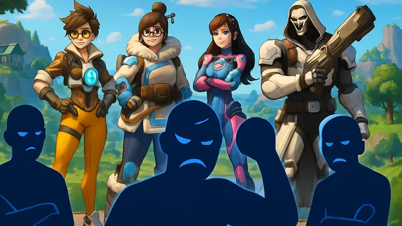 Коллаборация Fortnite и Overwatch, персонажи Overwatch в стиле Fortnite, вызывающие недовольство фанатов