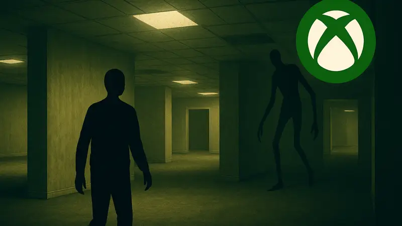 Обложка хоррор-игры Escape the Backrooms в каталоге Xbox Game Pass