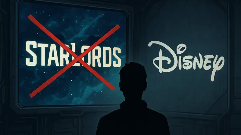 Логотип игры StarLords с перечеркнутым названием и иконка Disney