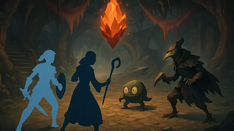 Мультиплеер в Slay the Spire 2, иллюстрация игрового процесса с несколькими персонажами