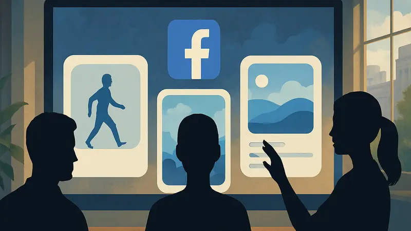 Новые функции Facebook с ИИ, анимированные профили, нейросети, социальные сети.