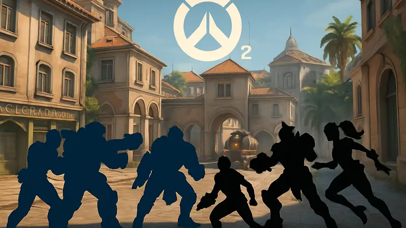 Скриншот из Overwatch 2 с героями в режиме 6v6, отображающий проблемы баланса.