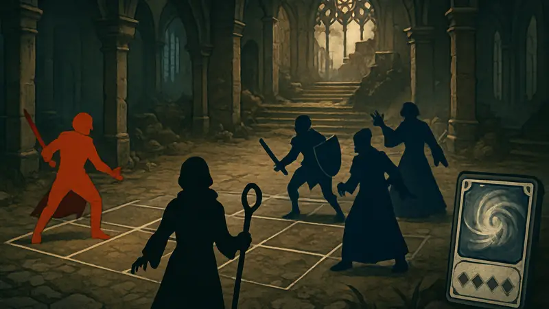 Скриншот из игры Conquest Tactics: Realm of Sin, показывающий тактический бой