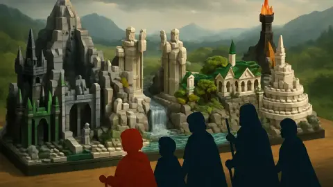 5 локаций «Властелина колец», достойных стать наборами LEGO