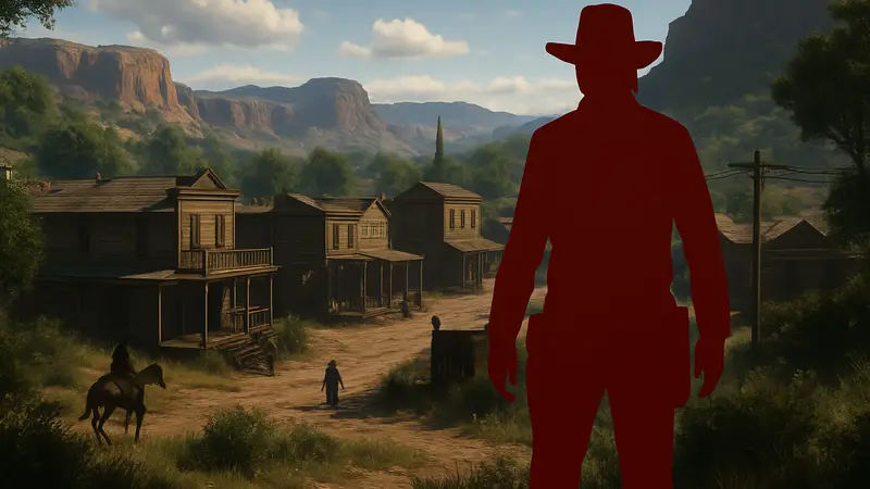 Скриншот из Red Dead Redemption с улучшенной графикой, мод Reality Redemption.