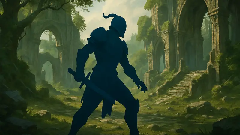 Персонаж Soulframe в фэнтези-мире, демонстрирующий игровой процесс RPG.