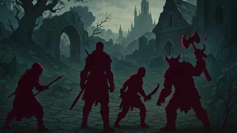 Скриншот из Prelude Dark Pain, тёмной фэнтези тактической RPG