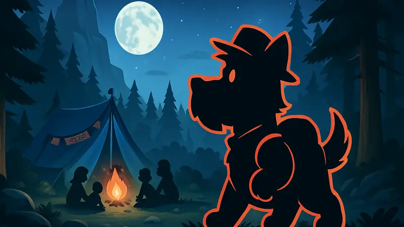 Изображение мини-игры "Большая ночь Скотти" или персонажа Скотти из Monopoly GO