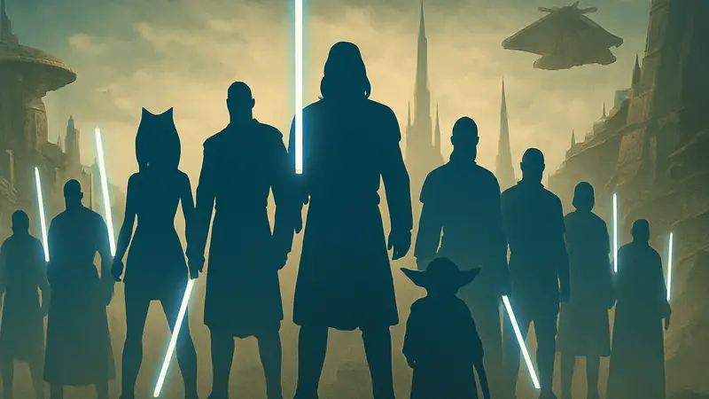 Известные джедаи из Войн клонов Звездных Войн. Рейтинг сильнейших джедаев.