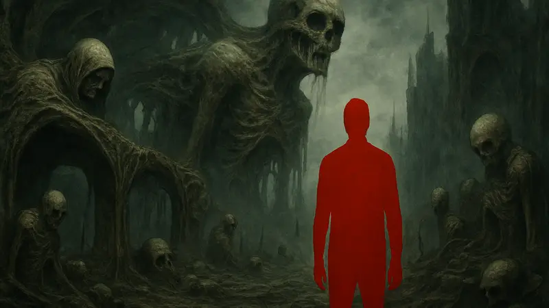 Жуткий мир хоррора Necrophosis, вдохновленный Здзиславом Бексиньским