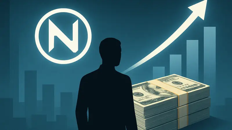 Изображение логотипа стартапа Nominal, миллиард долларов и график роста