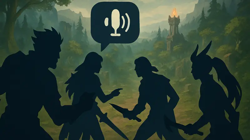 Персонажи League of Legends используют голосовой чат для командной стратегии