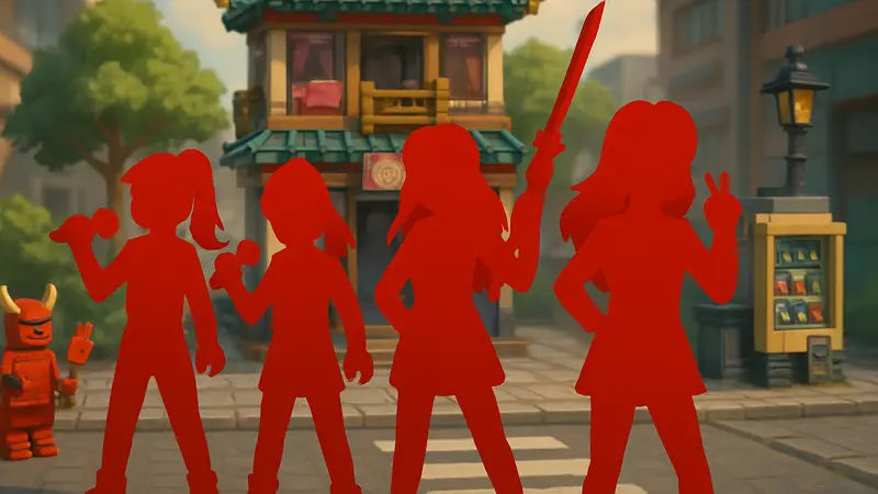 Набор LEGO KPop Demon Hunters с персонажами мультфильма от Netflix, анонс 2026-2027.