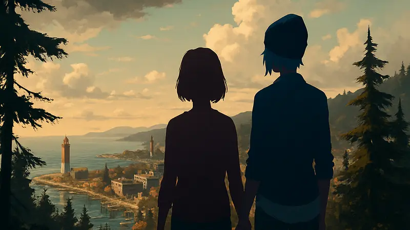 Макс Колфилд и Хлоя Прайс в Life is Strange: Reunion, финал серии