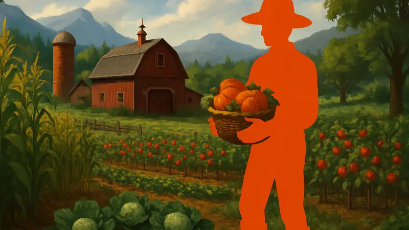 Фермер Stardew Valley собирает урожай, символизируя долголетие игры и её постоянно свежее будущее.