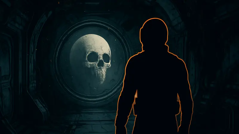 Игровой арт The Dark Pictures: Directive 8020, космический хоррор, Supermassive Games.