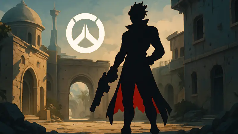 Новый герой Overwatch, силуэт или детализированное изображение