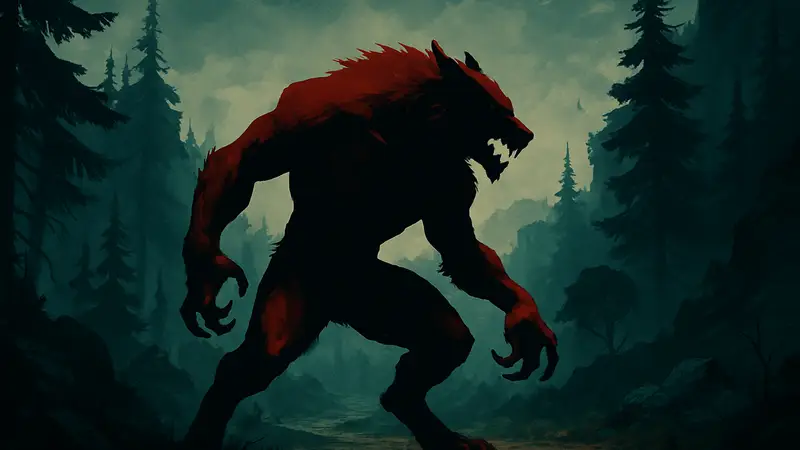 Логотип игры Werewolf: The Apocalypse – Rageborn