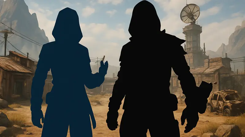 Изображение персонажа Призывателя из Borderlands Mobile рядом с FL4K из Borderlands 3, демонстрирующее сходство классов.