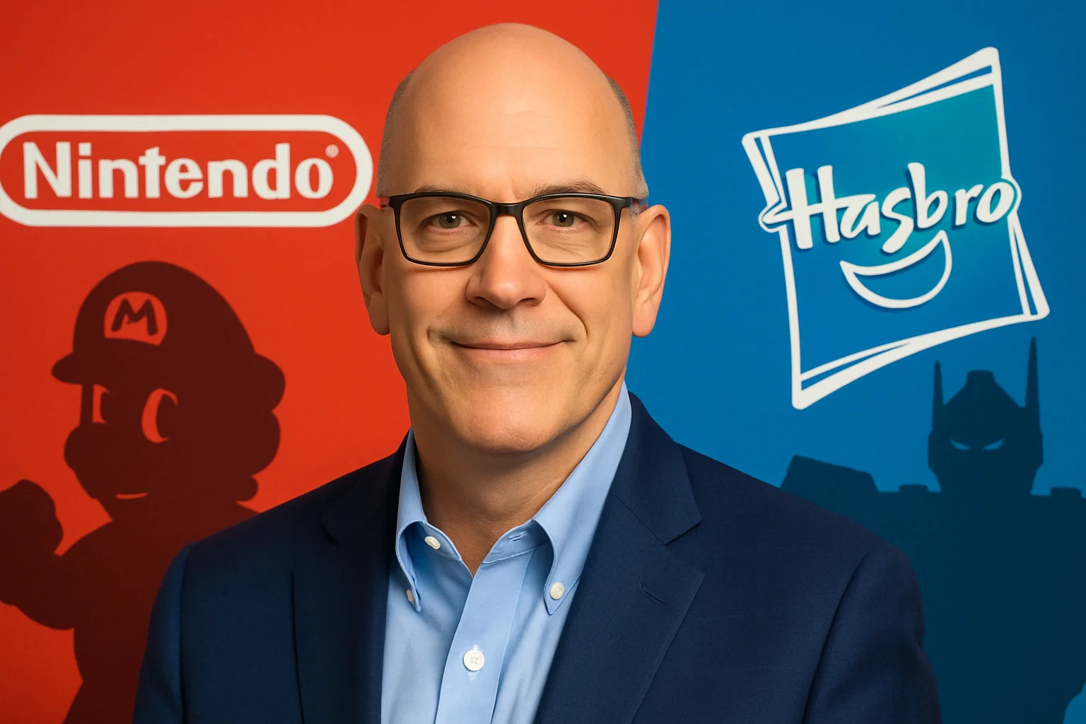 Фотография Дага Баузера, бывшего президента Nintendo of America.