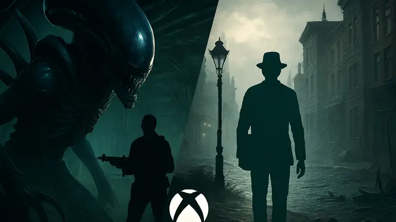 Логотипы игр Aliens и Sinking City, анонс сиквелов для Xbox Series X|S