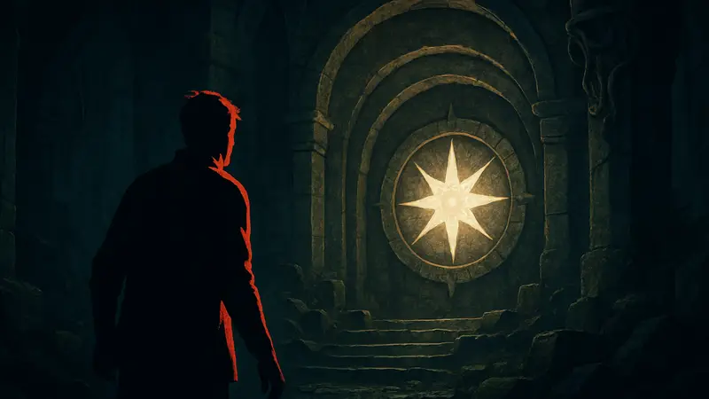 Изображение Звезды Шамаша из игры Cthulhu: The Cosmic Abyss