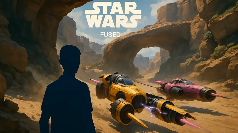 Подрейсинг в Star Wars Galactic Racer от Fuse Games