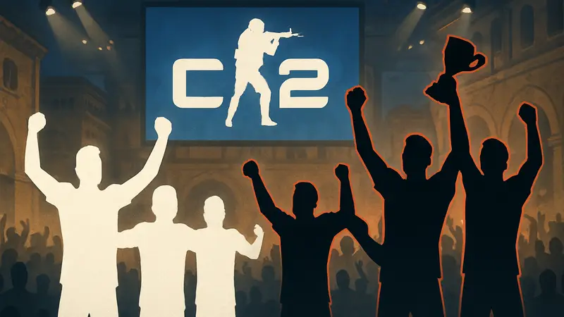 Команды Vitality и FURIA празднуют победы на турнире PGL Cluj-Napoca по CS2.