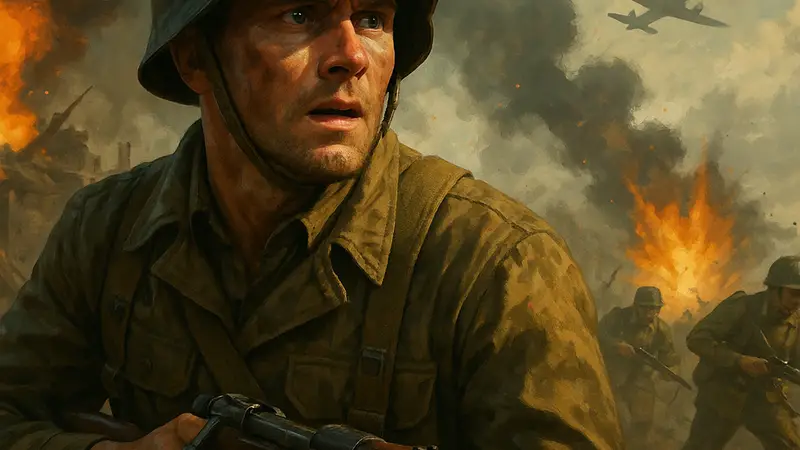 Кадр из успешного военного фильма на Netflix, игнорирующего критиков