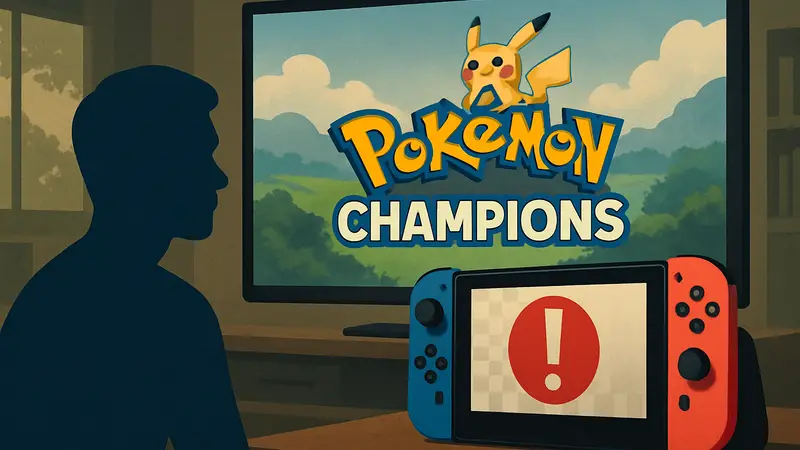 Логотип Pokémon Champions, Nintendo Switch 2, проблемы с разрешением