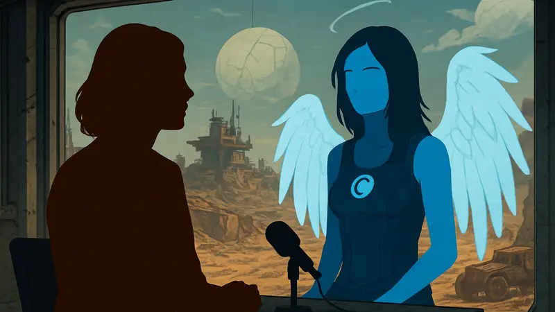 Актриса озвучки Британни Джонсон, персонаж Ангел из Borderlands, интервью о кино и играх.