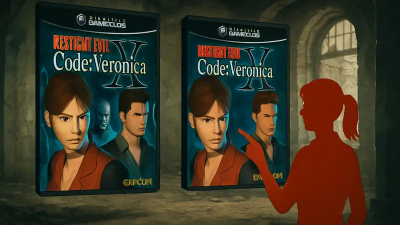 Обложки Resident Evil Code Veronica X для GameCube в сравнении