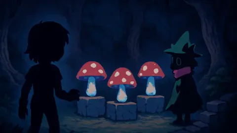 Гайд по Deltarune: как решить головоломку с грибными блоками