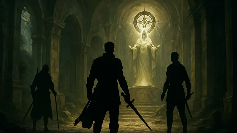 Игровой гайд Crimson Desert: очищение Sanctum of Veneration от Ордена Антрумбра.