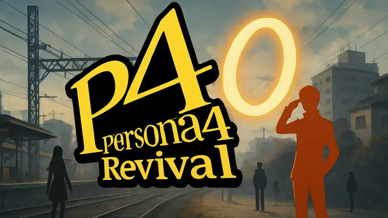 Логотип Persona 4 Revival, символизирующий слухи о дате выхода в 2027 году.