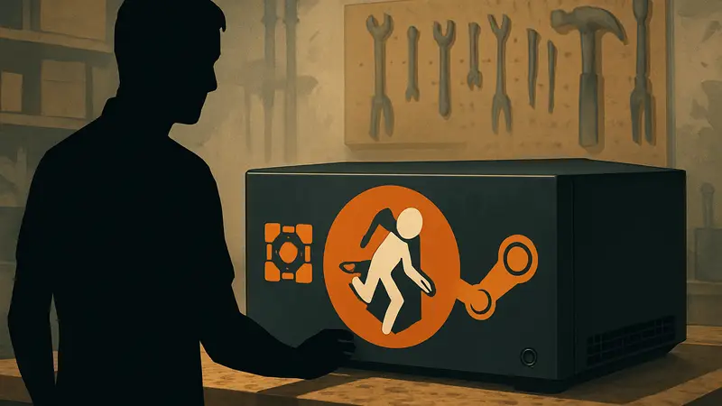 Кастомная лицевая панель для игровой консоли Steam Machine