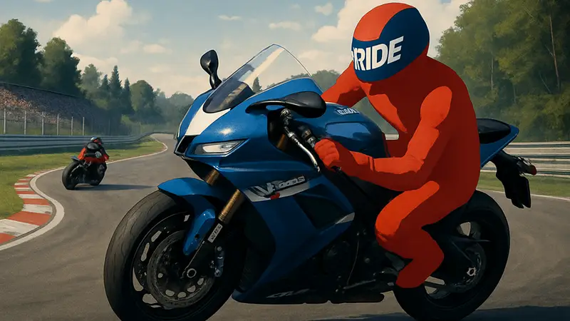 Игровой процесс RIDE 6, демонстрирующий высококачественную графику и детализацию мотоциклов на консолях.