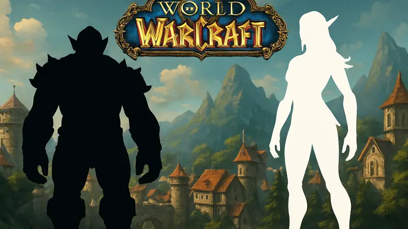 Персонажи World of Warcraft со старой и новой кастомизацией, сравнение моделей.